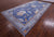 Blue 9' 3" X 18' 1" William Morris Handmade Wool Rug - Q23696
