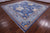 Blue 11' 2" X 11' 6" Square William Morris Handmade Wool Rug - Q23704