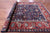 Blue 9' 0" X 12' 0" Persian Fine Serapi Handmade Wool Rug - Q23713