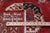 Red 10' 1" X 13' 6" Tribal Ersari Hand Knotted Wool Rug - Q23720