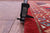 Red 10' 1" X 13' 6" Tribal Ersari Hand Knotted Wool Rug - Q23720