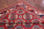 Red 10' 1" X 13' 6" Tribal Ersari Hand Knotted Wool Rug - Q23720