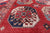 Red 10' 1" X 13' 6" Tribal Ersari Hand Knotted Wool Rug - Q23720