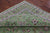 Green 6' 1" X 9' 0" Persian Nain Wool & Silk Handmade Rug - Q23726