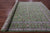 Green 6' 1" X 9' 0" Persian Nain Wool & Silk Handmade Rug - Q23726