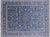 Blue Persian Nain Handmade Wool & Silk Rug 8' 0" X 10' 1" - Q23732