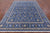Blue Persian Nain Handmade Wool & Silk Rug 8' 0" X 10' 1" - Q23732