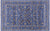 Blue 6' 0" X 9' 2" Persian Nain Handmade Wool & Silk Rug - Q23748