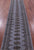 Grey 2' 7" X 15' 7" Runner Silky Bokhara Handmade Wool Rug - Q23758