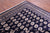 Navy Blue 9' 1" X 12' 0" Silky Bokhara Handmade Wool Rug - Q23759