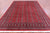 Red 8' 0" X 10' 4" Silky Bokhara Hand-Knotted Wool Rug - Q23764