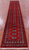 Red Runner Silky Bokhara Handmade Wool Rug 2' 7" X 13' 3" - Q23778