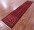 Red Runner Silky Bokhara Handmade Wool Rug 2' 7" X 13' 3" - Q23778
