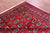 Red 6' 0" X 9' 1" Silky Bokhara Hand-Knotted Wool Rug - Q23781