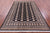 Black 6' 8" X 10' 2" Silky Bokhara Handmade Wool Rug - Q23785