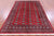 Red Silky Bokhara Hand-Knotted Wool Rug 6' 2" X 8' 9" - Q23789