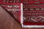 Red 9' 1" X 12' 1" Silky Bokhara Handmade Wool Rug - Q23796