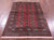 Rust 4' 2" X 6' 1" Silky Bokhara Hand-Knotted Wool Rug - Q23797