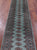 Green Runner Silky Bokhara Handmade Wool Rug 2' 6" X 12' 1" - Q23801