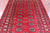 Red 4' 2" X 6' 0" Silky Bokhara Hand-Knotted Wool Rug - Q23803