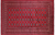 Red Silky Bokhara Hand-Knotted Wool Rug 6' 1" X 9' 6" - Q23813