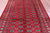 Red Silky Bokhara Hand-Knotted Wool Rug 6' 1" X 9' 6" - Q23813