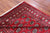 Red Silky Bokhara Hand-Knotted Wool Rug 6' 1" X 9' 6" - Q23813
