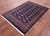 Navy Blue Silky Bokhara Handmade Wool Rug 4' 4" X 6' 3" - Q23815