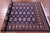 Navy Blue Silky Bokhara Handmade Wool Rug 4' 4" X 6' 3" - Q23815