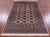 Brown 4' 2" X 6' 0" Silky Bokhara Handmade Wool Rug - Q23816