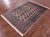Brown 4' 2" X 6' 0" Silky Bokhara Handmade Wool Rug - Q23816