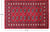 Red 3' 2" X 4' 10" Silky Bokhara Hand-Knotted Wool Rug - Q23821