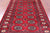 Red 3' 2" X 4' 10" Silky Bokhara Hand-Knotted Wool Rug - Q23821