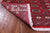 Red 3' 2" X 4' 10" Silky Bokhara Hand-Knotted Wool Rug - Q23821
