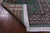 Green 2' 8" X 3' 10" Silky Bokhara Handmade Wool Rug - Q23823