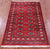 Red 3' 1" X 5' 0" Silky Bokhara Hand-Knotted Wool Rug - Q23827