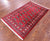 Red 3' 1" X 5' 0" Silky Bokhara Hand-Knotted Wool Rug - Q23827