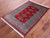 Red Silky Bokhara Hand-Knotted Wool Rug 3' 1" X 4' 9" - Q23830