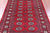 Red Silky Bokhara Hand-Knotted Wool Rug 4' 0" X 6' 2" - Q23836