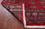 Red 5' 8" X 8' 2" Silky Bokhara Hand-Knotted Wool Rug - Q23837