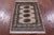 Ivory 2' 0" X 3' 0" Silky Bokhara Handmade Wool Rug - Q23841