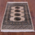 Ivory 2' 0" X 2' 10" Silky Bokhara Hand-Knotted Wool Rug - Q23843