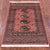 Rust Silky Bokhara Handmade Wool Rug 2' 0" X 3' 0" - Q23845