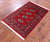 Red 2' 0" X 3' 0" Silky Bokhara Handmade Wool Rug - Q23850