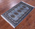 Blue Silky Bokhara Hand-Knotted Wool Rug 2' 0" X 3' 2" - Q23851