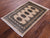 Ivory Silky Bokhara Hand-Knotted Wool Rug 2' 1" X 3' 1" - Q23853