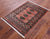 Rust Signed Silky Bokhara Hand-Knotted Wool Rug 2' 7" X 3' 6" - Q23854