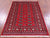 Red Silky Bokhara Hand-Knotted Wool Rug 4' 2" X 6' 0" - Q23863