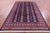 Navy Blue Silky Bokhara Hand-Knotted Wool Rug 6' 6" X 10' 0" - Q23864