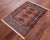 Rust Silky Bokhara Handmade Wool Rug 2' 2" X 3' 1" - Q23869